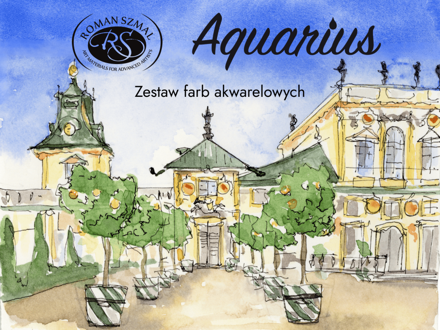 Zestaw farb akwarelowych Aquarius 